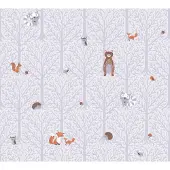 A.S. Création Little Love grijs behang | 381191