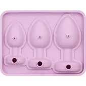 Lovetoy - Siliconen IJsblokjesvorm - Buttplug Set - Lila
