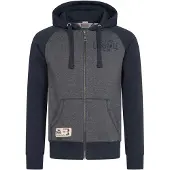 Lonsdale Sweatvest 'Slough' navy / blauw gemêleerd