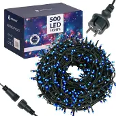 Springos Kerstboomverlichting | Met 500 LED Lampjes | 30 M | Blauw
