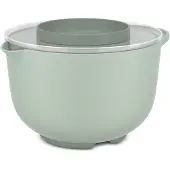 Mepal Beslagkom met spatdeksel Chef it - 3 l - Schaal - Magnetron- en vaatwasmachinebestendig - Bakspullen - Nordic sage