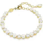 Swarovski Armband goud / transparant