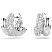 Swarovski Oorbellen zilver / transparant