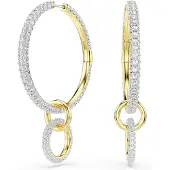 Swarovski Oorbellen goud