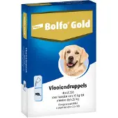 Bolfo Gold Anti Vlooiendruppels Hond 10 - 25 Kg 4 Pipetten