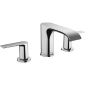 Hansgrohe vivenis 3-gats wastafelmengkraan 90 met popup trekwaste, chroom