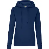 Fruit Of The Loom Dames/Dames Heather Classic Hoodie (Marine)
