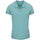 Sols Dames/Dames Planet Piqué Biologisch Poloshirt (Zwembad Blauw)