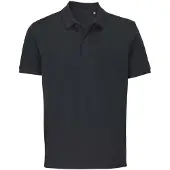 Sols Unisex Pegase Piqué Poloshirt voor Volwassenen (Zwart)