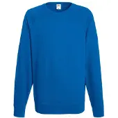 Fruit Of The Loom Heren Lichtgewicht Raglan Sweatshirt (240 GSM) (Royaal Blauw)