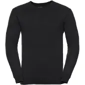 Russell athletic Russell Collection Heren Gebreid V Hals Sweatshirt (Zwart)