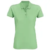 Sols Dames/dames Planet Organic Polo Shirt (Bevroren groen)