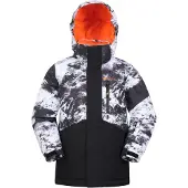 Mountain Warehouse Kinder/Kids Himalaya Abstract Ski-jas (Donkergrijs)