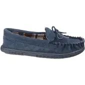 Cotswold Suède Alberta Slipper / Herenslippers (Marine)