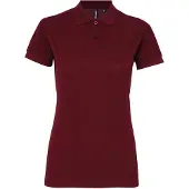Asquith & Fox Dames/dames Performance Blend Poloshirt met korte mouwen (Bourgondië)