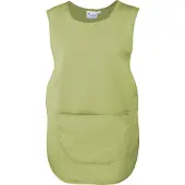 Premier Dames / Dames Pocket Tabard / Werkkleding (Pakket van 2) (Kalk)
