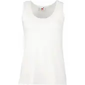 Fruit Of The Loom Dames / Vrouwen Dames-Fit Valueweight Hemd (Wit)