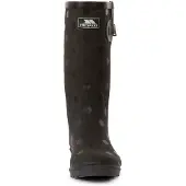 Trespass Dames/Dames Elena Polka Dot Wellington Boots (Zwart)