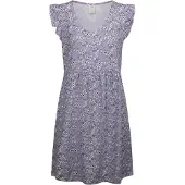Trespass Dames/Dames Gertha Daisy Jersey Jurk (Grijs/lichtroze)