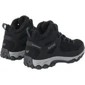 Regatta Dames/Dames Edgepoint IV Mid Cut Wandelschoenen (Zwart/stormblauw)