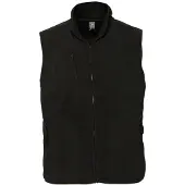 Sols Noorwegen Unisex Anti-Pill Fleece Bodywarmer / Gilet (Zwart)