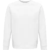 Sols Unisex Adult Space Organic Raglan Sweatshirt (Wit)
