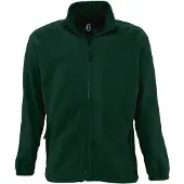 Sols Heren North Full Zip Outdoor Fleece Jacket (Bosgroen)