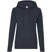 Fruit Of The Loom Klassieke Dames Fit Sweatshirt Met Capuchon (Deep Navy)