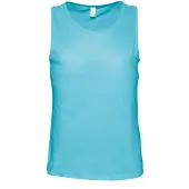 Sols Heren Justin Mouwloze Tank / Vest Top (Blauw Atol)