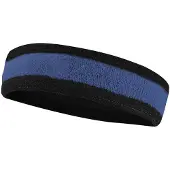 Nike Swoosh Stretch Hoofdband (Zwart/Blauw/Wit)