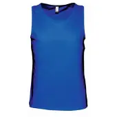Sols Heren Justin Mouwloze Tank / Vest Top (Koningsblauw)