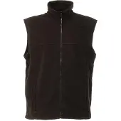 Regatta Heren Haber II 250 Series Anti-pill-Lichaamsverwarmer / Mouwloos Jasje (Zwart)