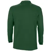 Sols Heren-Winter II Poloshirt met lange mouwen van Piqué katoen (Golfbaan)