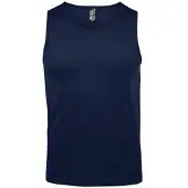 Sols Heren Justin Mouwloze Tank / Vest Top (Franse marine)