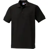 Russell athletic Russell Heren Ultimate Klassiek Katoenen Poloshirt (Zwart)