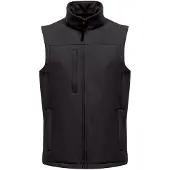 Regatta Heren Flux Softshell Bodywarmer / Mouwloos Jasje (Waterafstotend & Windbestendig) (Allemaal zwart)