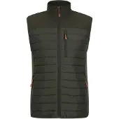 Mountain Warehouse Heren Turbine II Hybride Gewatteerd Gilet (Groen)