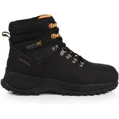 Regatta Heren Grindstone Nubuck Laarzen (Zwart)