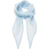 Premier Uniseks sjaal van chiffon in kleuren voor volwassenen (Lichtblauw)