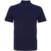 Asquith & Fox Heren Poloshirt met korte mouwen (Marine)