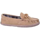 Cotswold Suède Alberta Slipper / Herenslippers (Beige)