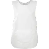 Premier Dames / Dames Pocket Tabard / Werkkleding (Pakket van 2) (Wit)