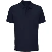 Sols Unisex Pegase Piqué Poloshirt voor Volwassenen (Franse marine)