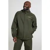 Mountain Warehouse Heren Pakka II Waterdichte Jas (Donkere Khaki)