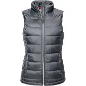 Russell athletic Russell Dames/Dames Nano Gewatteerde Bodywarmer (IJzergrijs)