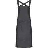 Premier Cross Back Barista Slabberschort (Zwarte denim)