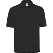 Russell athletic Russell Klassiek poloshirt voor volwassenen (Zwart)