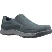 Hush puppies Heren Jasper Nubuck Leren Slip On Schoen (Marine)