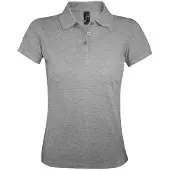 Sols Dames/dames Prime Pique Polo Shirt (Grijze Mergel)