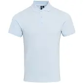 Premier Heren Coolchecker Plus Pique Polo Met CoolPlus (Lichtblauw)